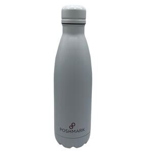 Poshmark Branded Poshfest White Stainless Steel 18oz Water Bottle